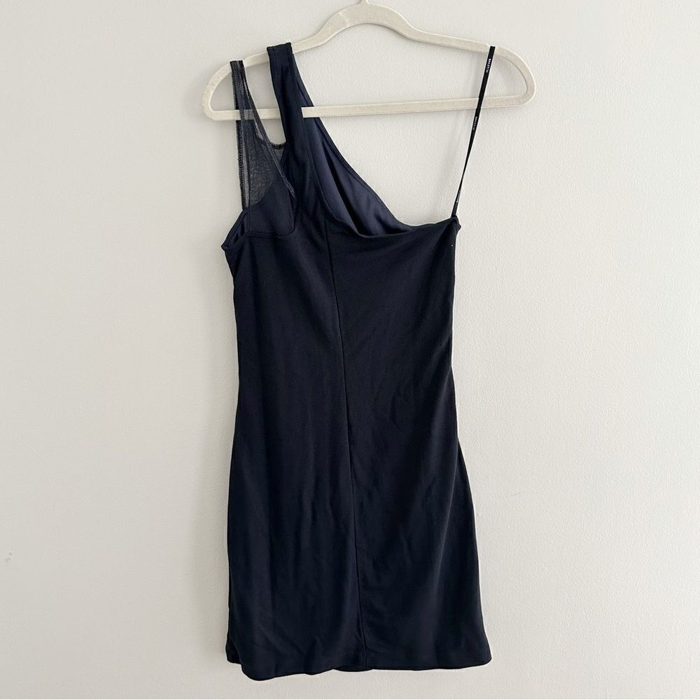 Bailey 44 Romy One-Shoulder Minidress Navy Color - Picture 8 of 9